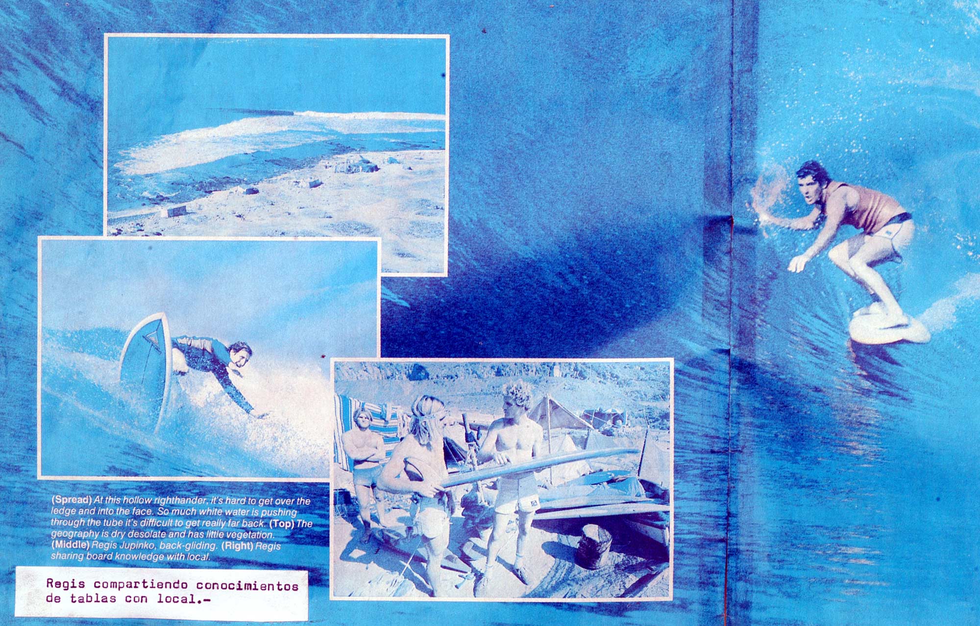 La ola del Confital según la revista Surfing Magazine en el año 1978