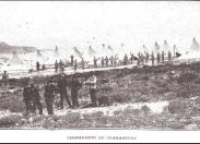 1898: campamento militar en Guanarteme