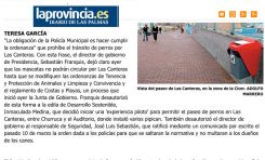 Los perros no podrán pasear por Las Canteras hasta que se modifiquen las ordenanzas. ( www.laprovincia.es)