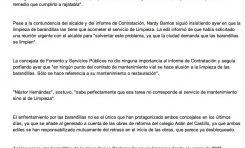 Saavedra ordena a Barrios que limpie las barandillas ( www.laprovincia.es).