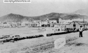 La playa de Las Canteras en los años treinta