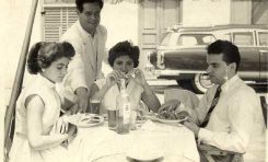 Los Lezcano-Moreno comiendo en Juan Pérez
