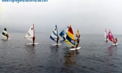 Regata de windsurfing-1982