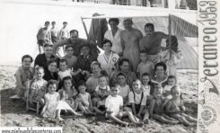 Familia Valdivielso Torrent. Verano del 1953