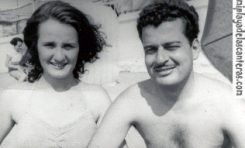 José Luis Gallardo y Mª del Carmen Cantero en 1954-colecc. Familia Gallardo Cantero