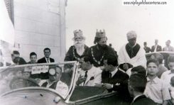 1952- 1ª Cabalgata de Reyes- Los Reyes Magos en taxi