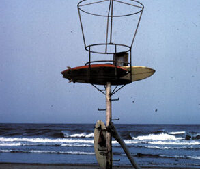 Surf en los 80-La torreta y las tablas-Aportación Orca Surf Shop