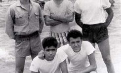 Servando, Julio, Antonio, Rafael y Juan Carreño-sobre 1960-5-colecc. Juan Carreño