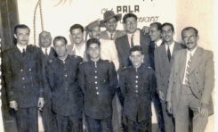 El personal del Club PALA- Sobre 1945- colecc. Club PALA.