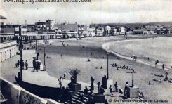Playa de Las Canteras 1945.