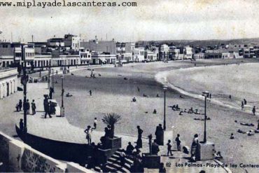Playa de Las Canteras 1945.