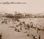 La playa de Las Canteras en 1925