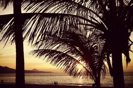 El paraíso existe, se llama playa de Las Canteras (Foto: Tony Pilia).