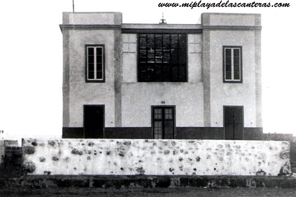 Casona de Punta Brava (Casa de Manolo Padorno) sobre los años 40 del siglo pasado.