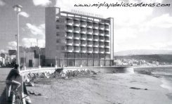 Hotel Gran Canaria en la Playa Chica. Sobre 1970