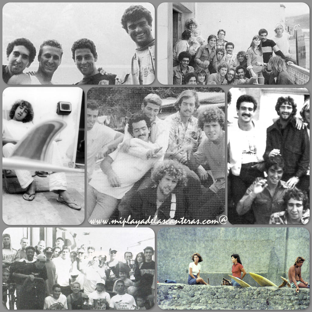 Surferos de La Cicer 1975-1995.