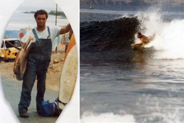 Historias de Surf. Ulises Betancor, el primer bodyboard de Canarias