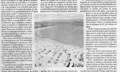 Carta: " La playa de Las Canteras y la arena" por Antonio Marrero Bosch
