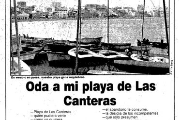 "Oda a mi playa de Las Canteras"
