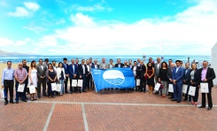 Las Canteras, anfitriona en la entrega de las Banderas Azules de Canarias