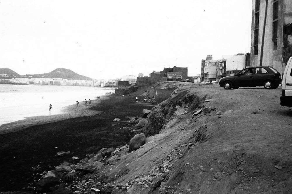 La playa de la Cicer en los años 80