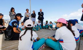 Ciudad de Mar impulsa la playa de Las Canteras como aula de educación ambiental al aire libre
