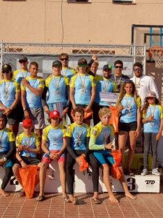 Alessio Stillrich y Daida Ruano se proclaman campeones en la 1ª edición del Campeonato de Canarias de Windsurf