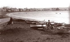 La playa de Las Canteras en 1930