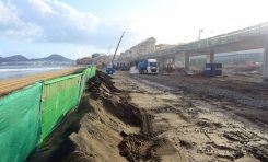 La nueva playa de la Cicer espera por su arena