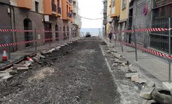 Comienzan las obras de peatonalización de las calles que dan al paseo por la Cicer