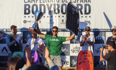 El confitalero Kevin Orihuela con sus victorias en Cantabria y Gran Canaria no deja opción a sus rivales y se convierte en el primer campeón de "LaLiga de Bodyboard"