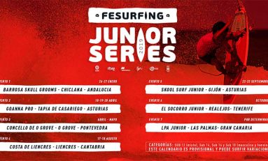 Regresa el “Fesurfing Junior series”, el circuito oficial de la Federación Española de surfing en categorías júnior