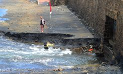 El Ayuntamiento pedirá dinero a Europa para evitar que salgan aguas sucias hacia Las Canteras por el Barranco de la Ballena