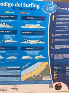 Paneles con el "código del surfing" se instalarán en las bajadas a la playa de la Cicer