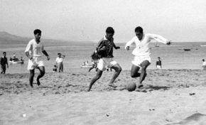 Fútbol en Las Canteras, años 50