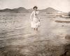 1900: Rosamund Stevens se remoja en Las Canteras