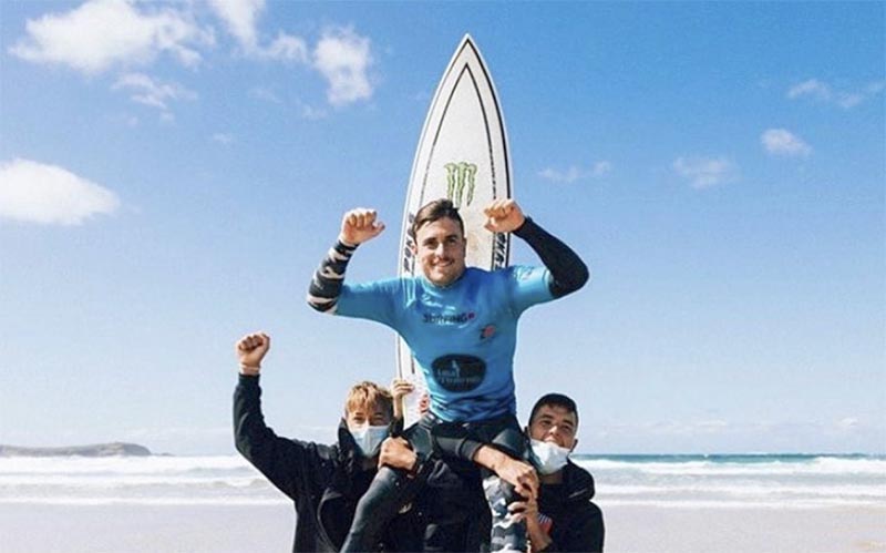 El grancanario Luis Díaz se proclama campeón de España de surf