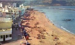 La Playa Grande en los años sesenta