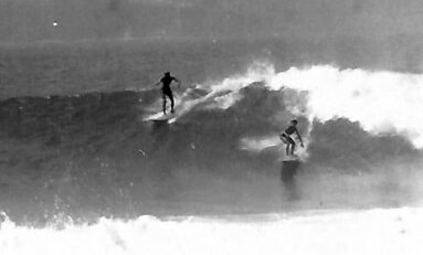 Surf en El Confital de los años setenta