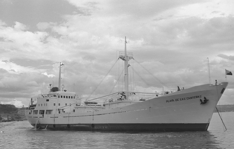 “Playa de las Canteras” (1964-1985), primer barco de Navicasa