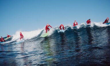 Este martes: vuelven los papanoeles surferos a la Cícer