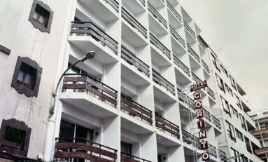 El hotel-residencia Corinto en los años setenta