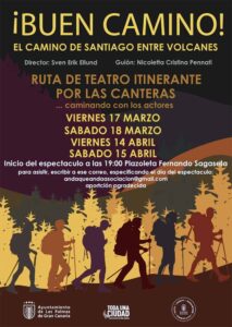 “Buen Camino”: una ruta de teatro itinerante en Las Canteras